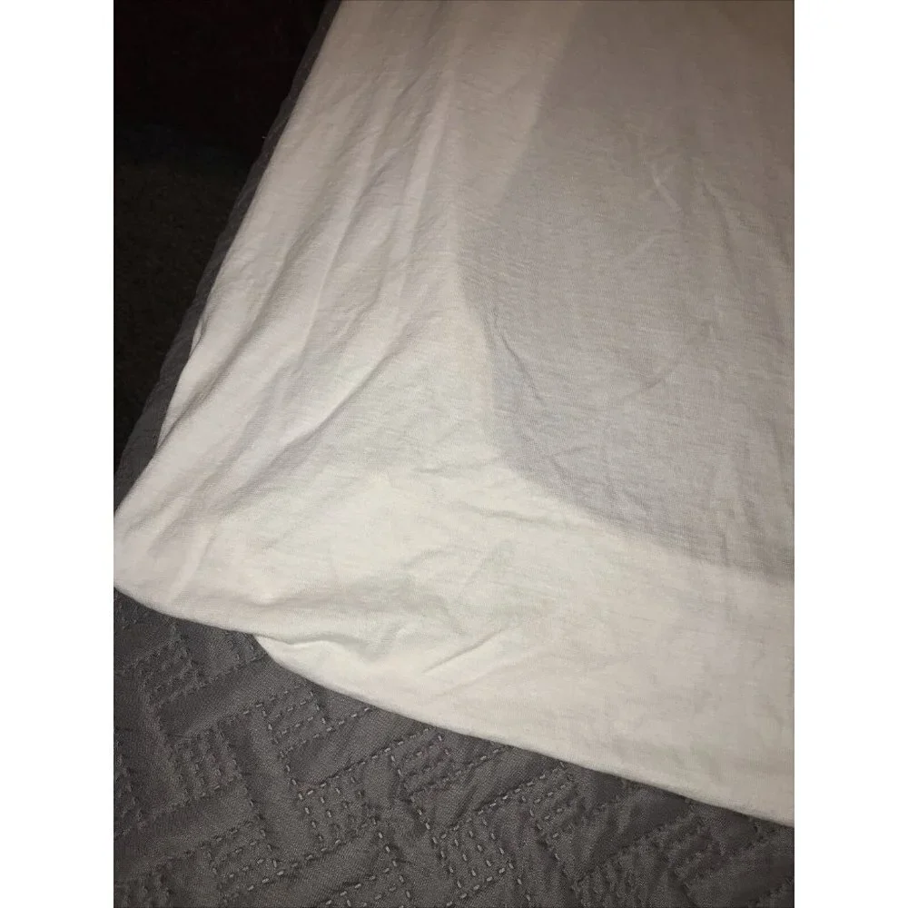 Vtg CARTERS Pastel Blue Green Nursery Rhymes Crib Top Sheet 2 Fitted Corners